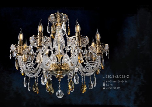 Kristall leuchte decken luster - leuchte,