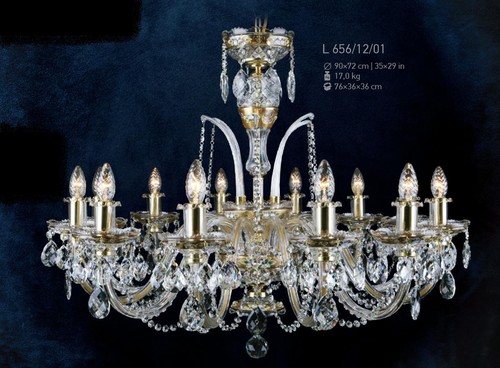 Bohemia kristall leuchte - bohemia,