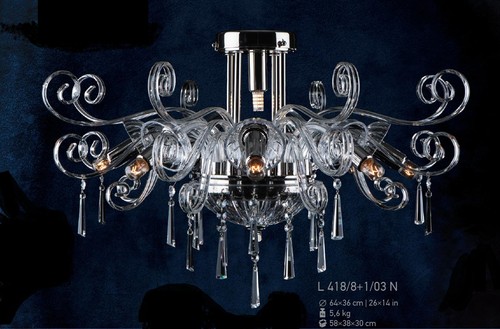 Lampe luster kristall leuchten - lampe,