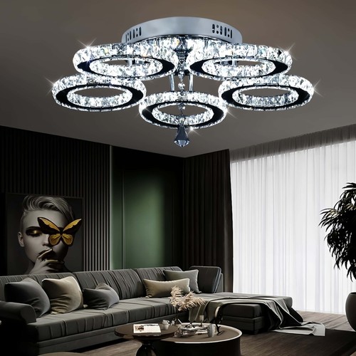 Led kristall deckenleuchte - led,